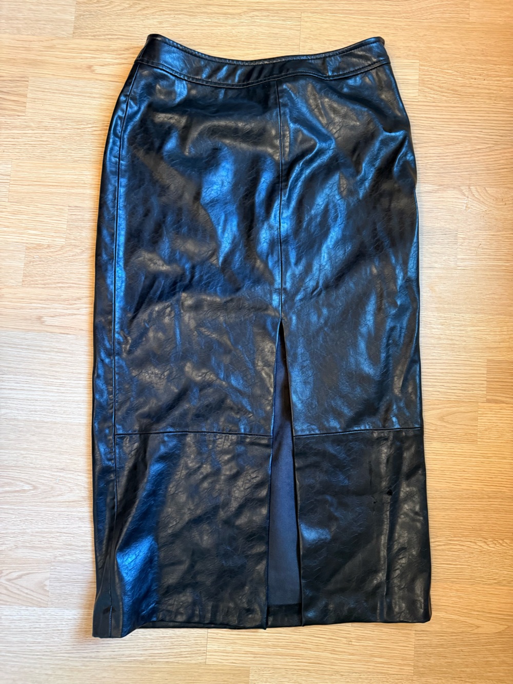 Zara Faux Leather Skirt